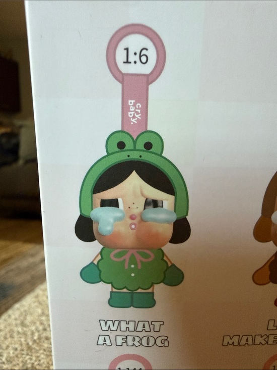Cry Baby Other - Unopened Crybaby What a Frog Keychain Collectible